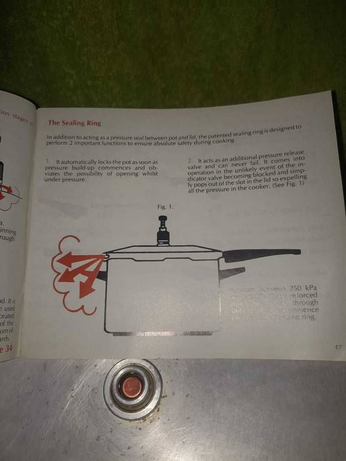 Vintage Tedelex 6 litre Pressure Cooker