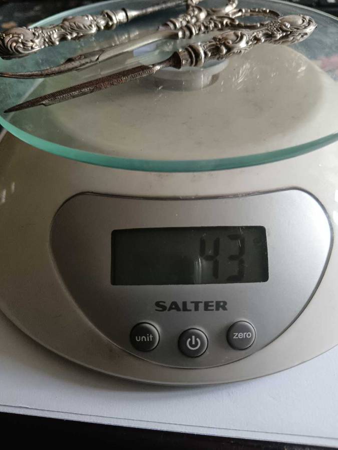 Silver Birmingham Manicure Set