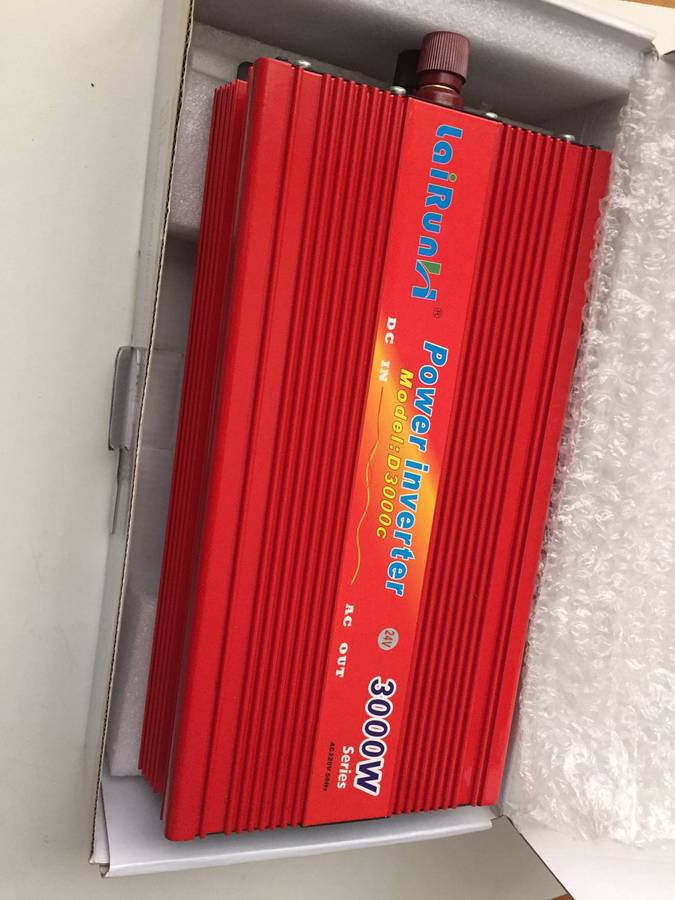 3000W 24V square sine wave inverter