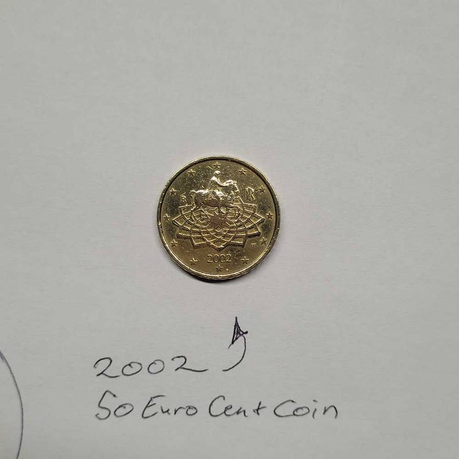 2002 Italy 50 euro cent