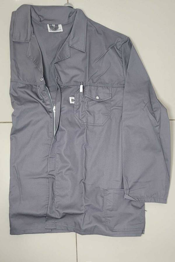 Quality Grey (M) Work TOP ONLY (Bid Per Piece).