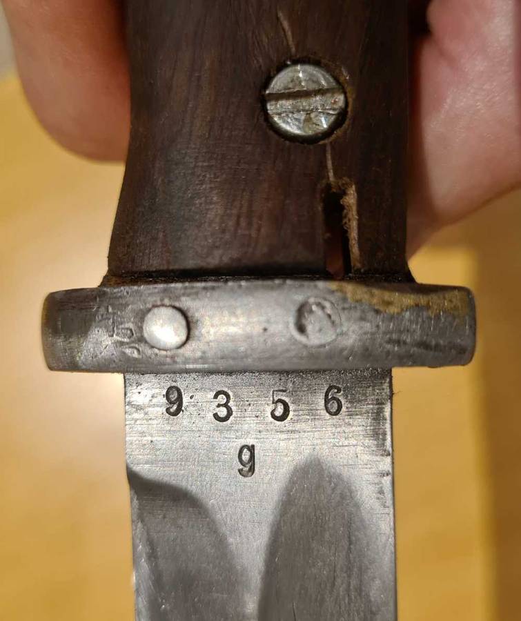 WW2 German K98 Bayonet