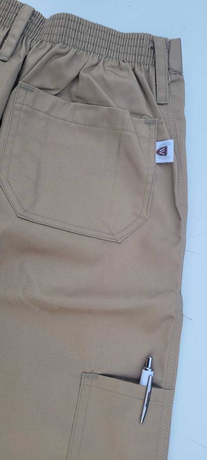 Size 34/87cm  WORK-HOARSE Triple-Stitched Khaki Work PANTS ONLY .