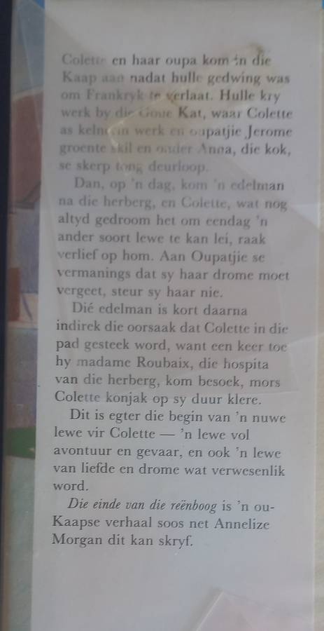 Die einde van die reenboog deur Annelize Morgan