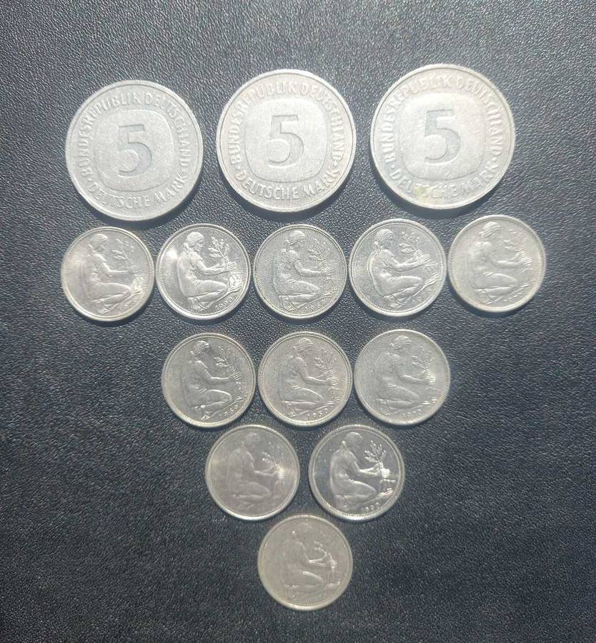 German 14 Coin Lot