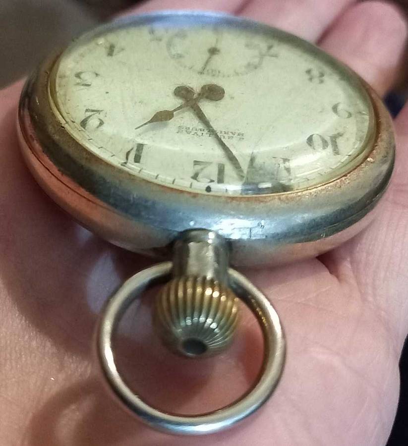 Vintage J. Sullivan Maritzburg Pocket Watch. Not working, as is.