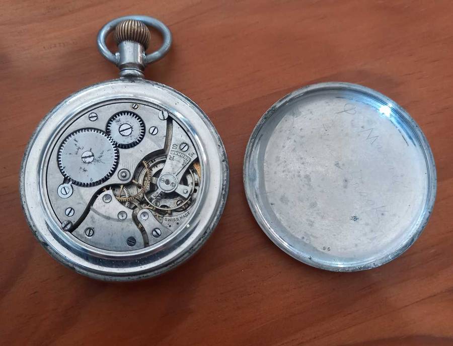 Antique ARFS Swiss Made Pocket Watch