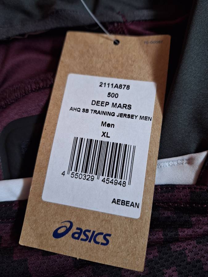 Springbok asics deep mars training jersey XL
