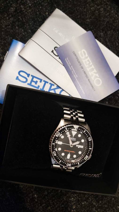 Seiko SKX007 automatic divers watch