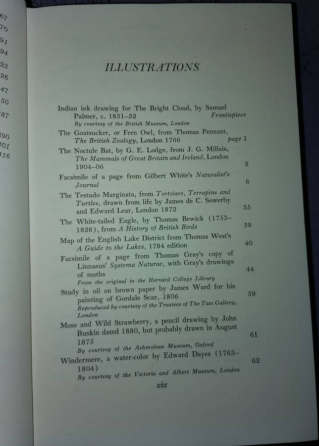 THE POETRY OF EARTH - a collection of English Nature Writings 1966