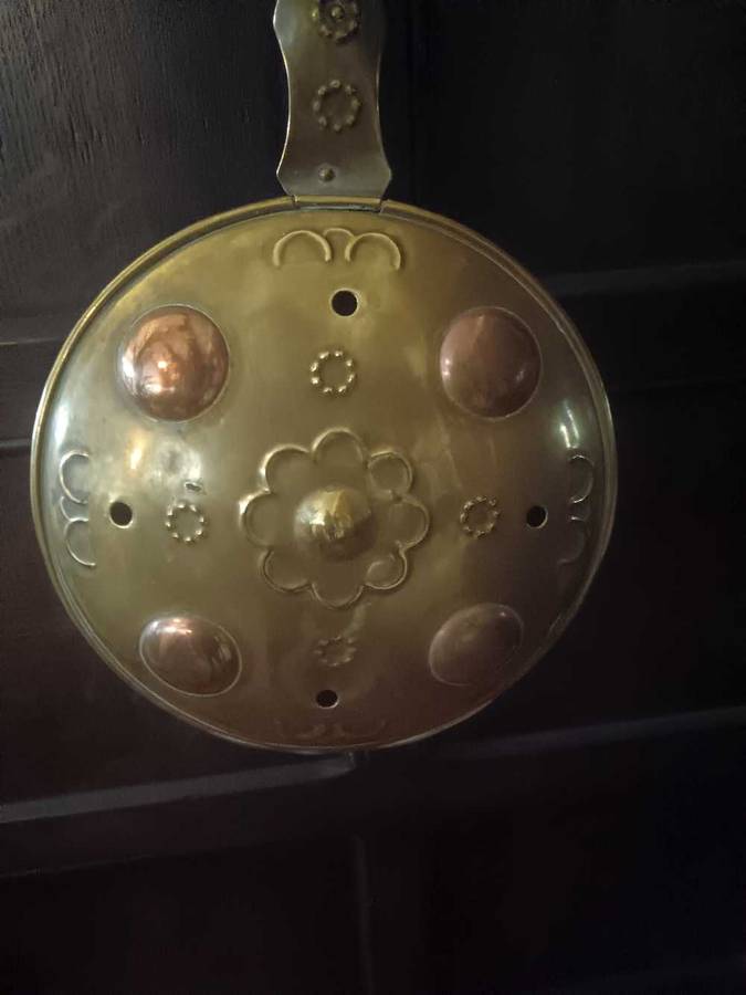 Antique Copper & Brass Bedwarmer