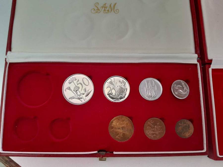 Proof sets 1957,1971,1980,1981