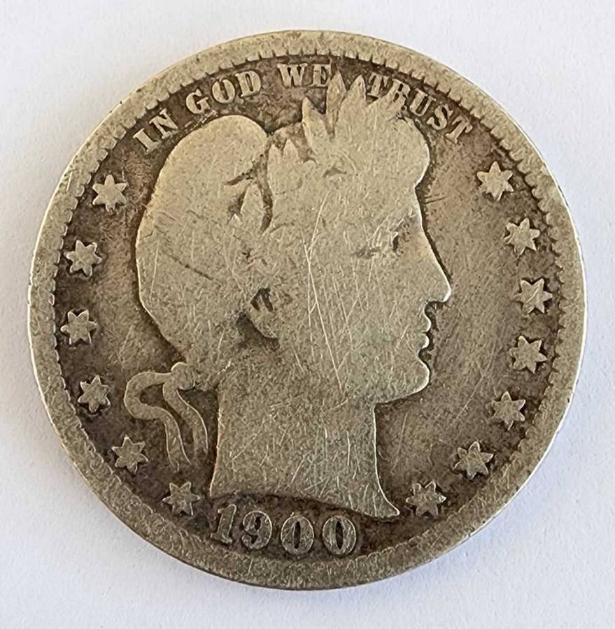 1900 Quarter Dollar