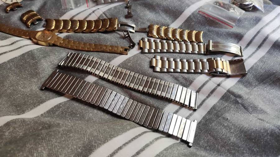 Watch parts mixed lot
