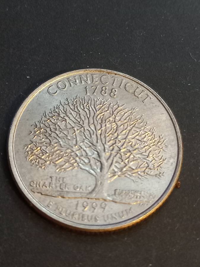 1999 Conneticut USA State Quarter