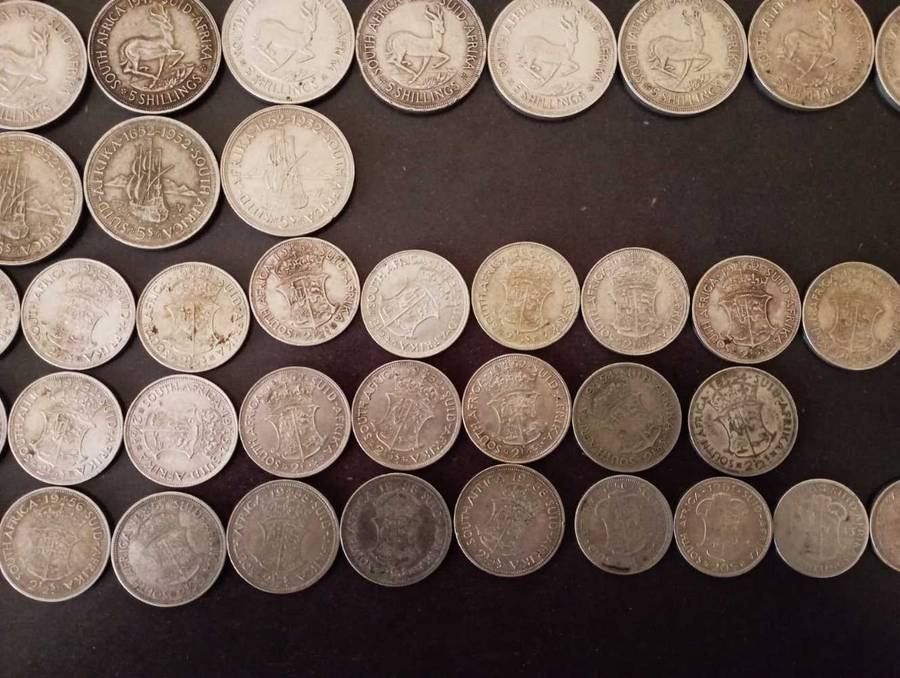 Silver coin lot