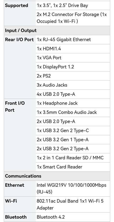 i5 11400 - ASUS Expertcenter D7 Mini-Tower