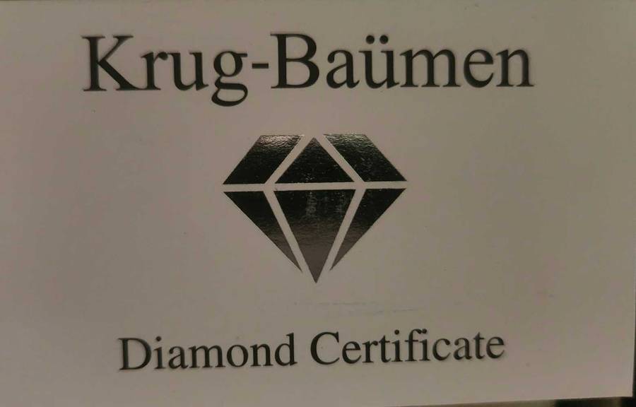 Krug-baumen Sportsmaster Diamond Watch