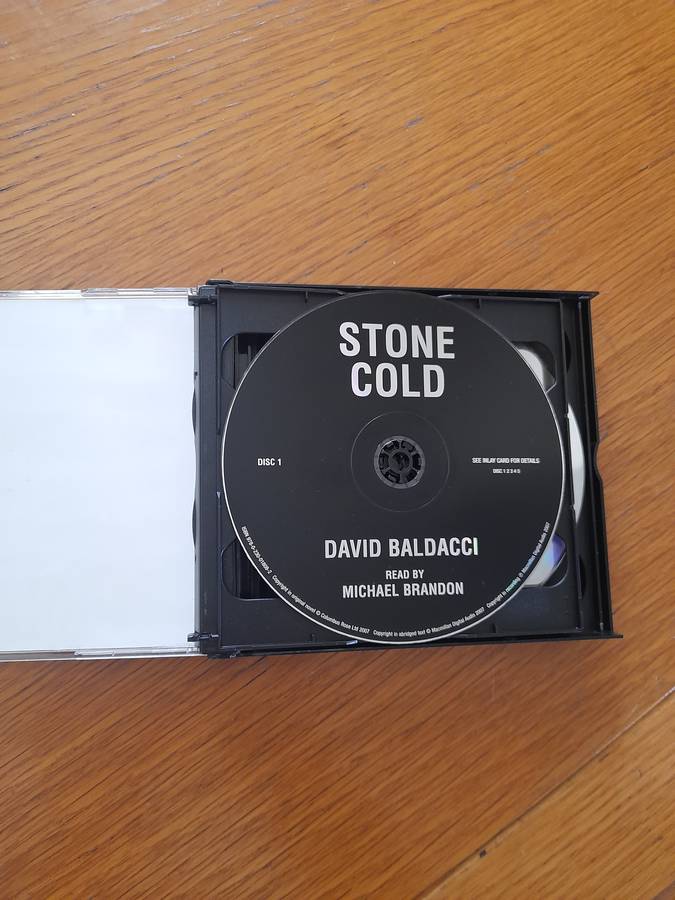 Audio CD set (5 CD`s) Stone Cold by David Baldacci (The Camel Club)