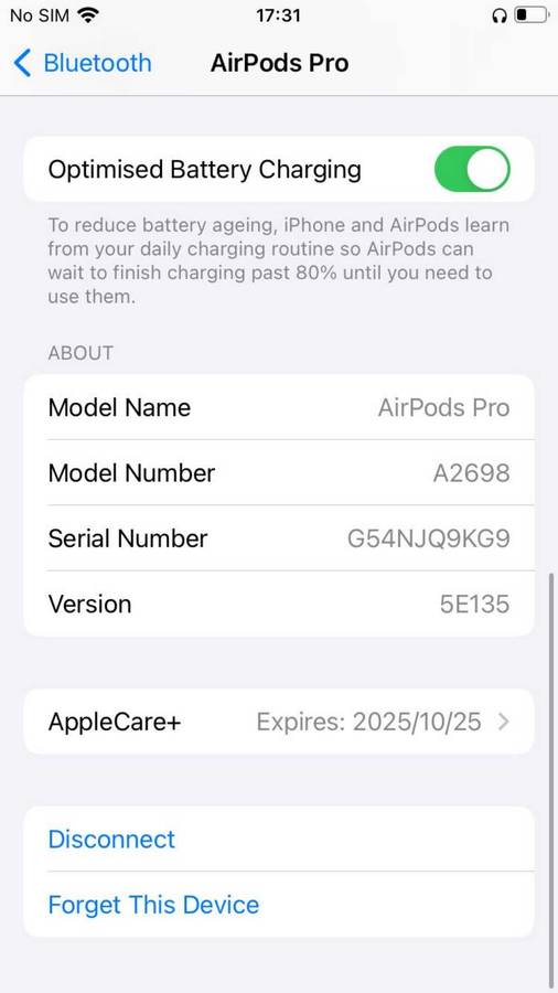 Original Airpods Pro 2nd Gen, almost new with Apple warranty. Expiring 2025