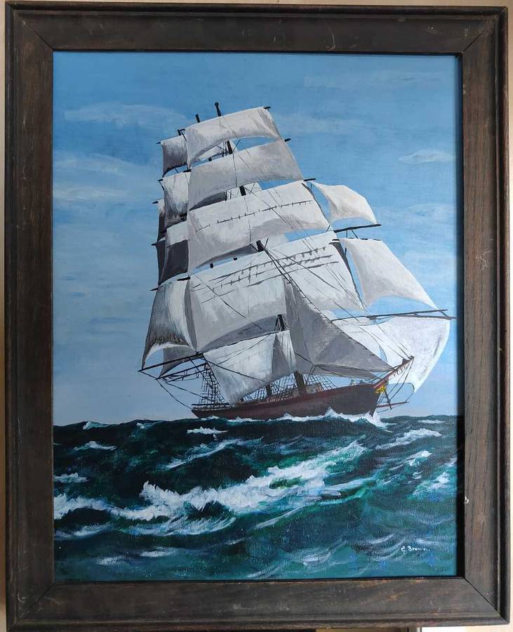 Amazing painting signed by artist.