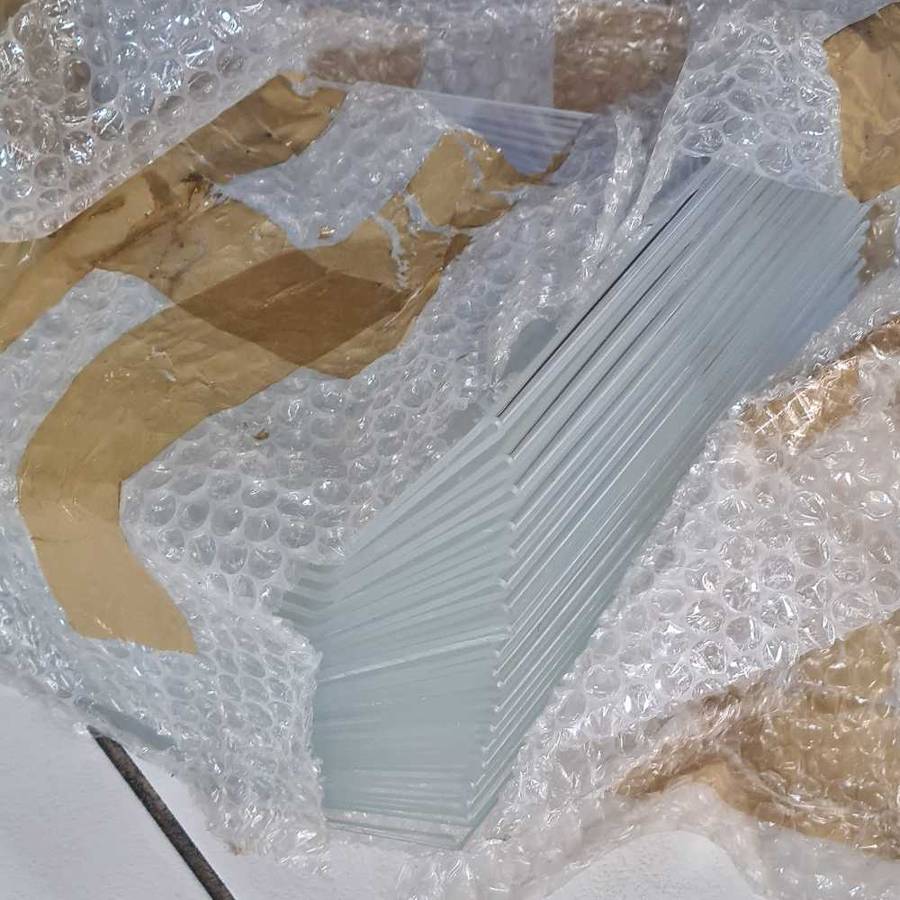 Curved/bent MENU HOLDER  A4 PORTRAIT. OFFICE. DESK. on stock, buy one or more.