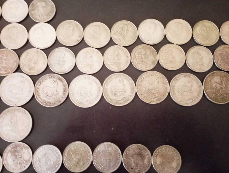 Silver coin lot