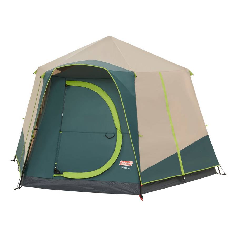 Coleman Polygon 6 Person Camping Dome Tent