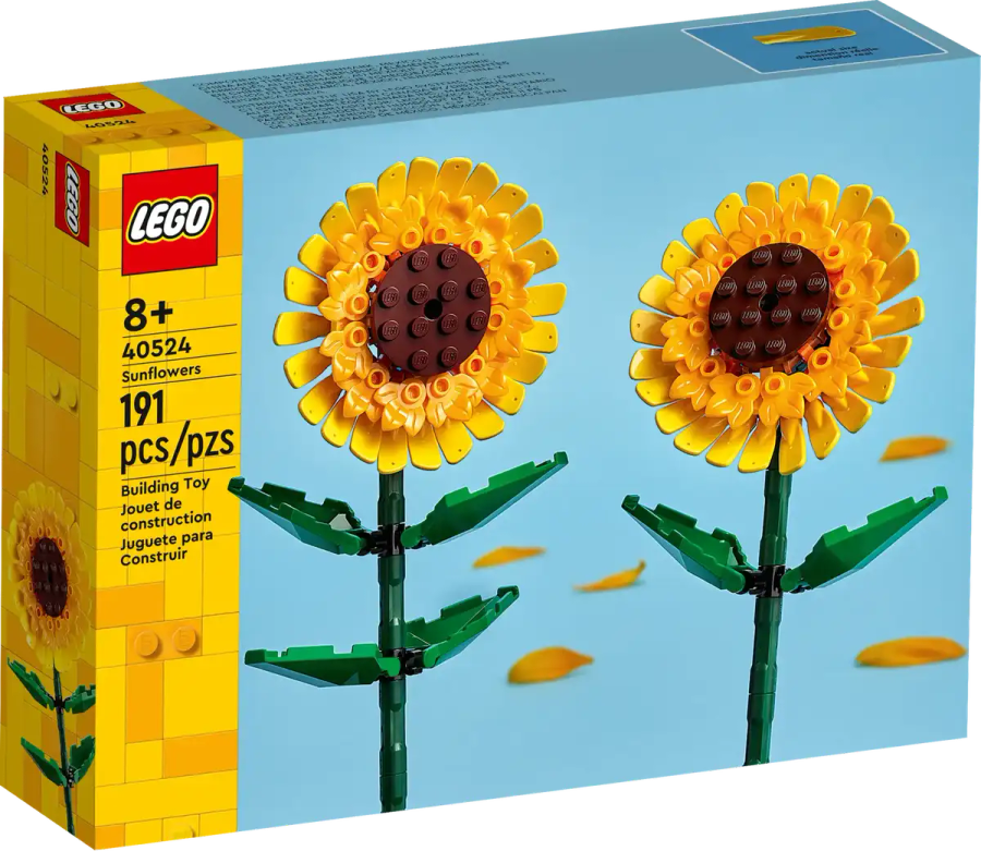 LEGO® Botanical Combo - Daffodils + Cherry Blossoms + Lotus Flowers + Roses + Sunflowers