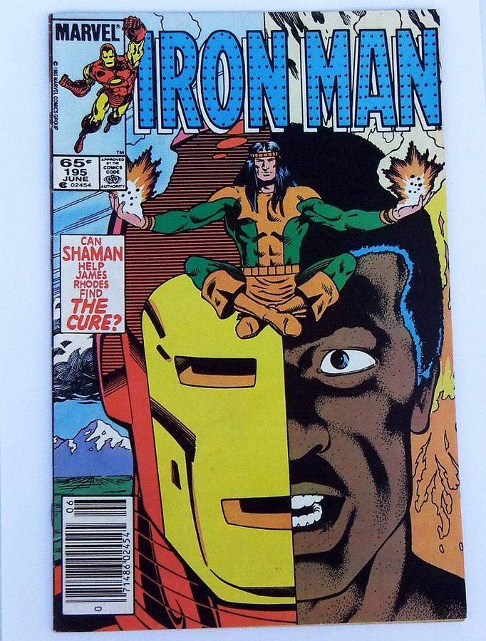 Comic - Marvel - 1985 Iron Man Volume 1 #195