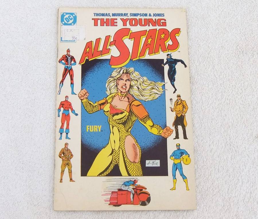 1987 DC COMICS - THE YOUNG ALL-STARS #5 - PRELOVED - FREE COMBINING