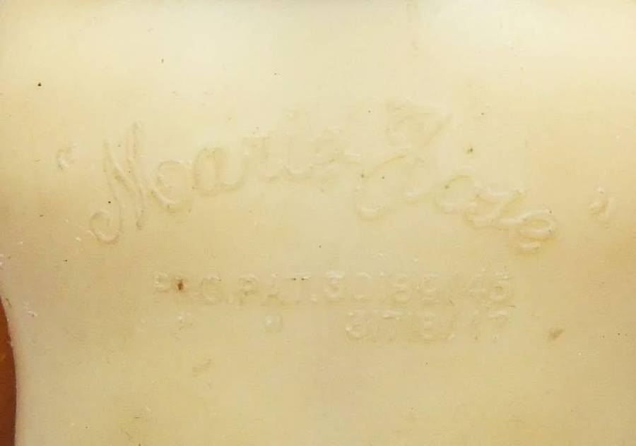 RARE IN SA !! A VINTAGE 1940`S RUBBER DOLL NAMED MARIE ROSE BY MORMIT ENGLAND - VALUE $50+