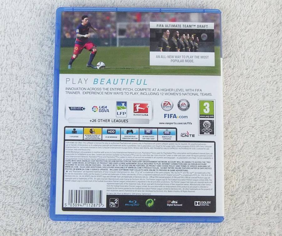 PLAYSTATION 4 GAME - FIFA 16