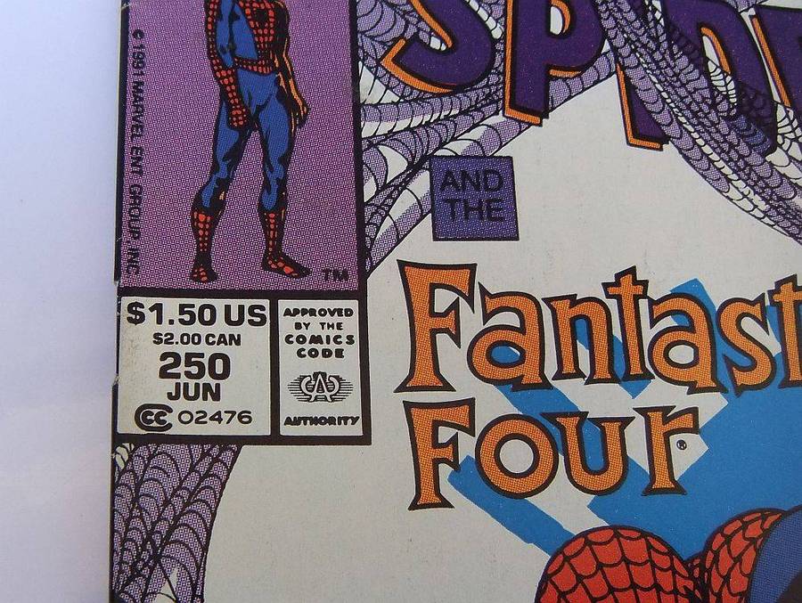 1991 Marvel Comics - Marvel Tales #250 ( Spider-Man & The Fantastic Four )