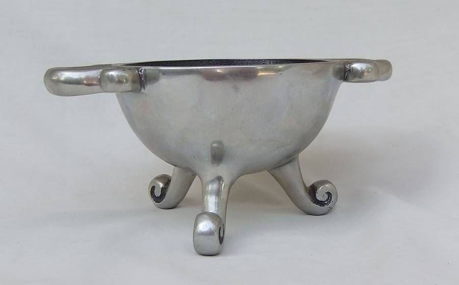 WOW !! A STUNNING CARROL BOYES STYLE CONDIMENT BOWL WITH SPOON IN UNUSED CONDITION !! MUST HAVE !!