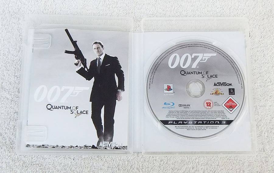 PLAYSTATION 3 GAME - 007 QUANTUM OF SOLACE