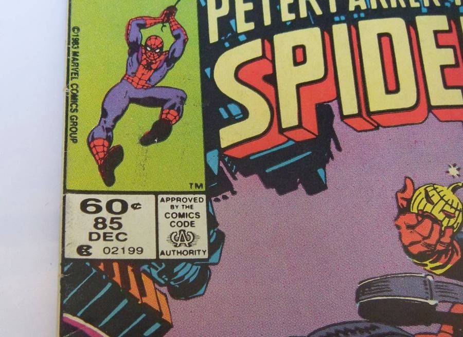 1983 Marvel Comics - Peter Parker The Spectacular Spider-Man #85