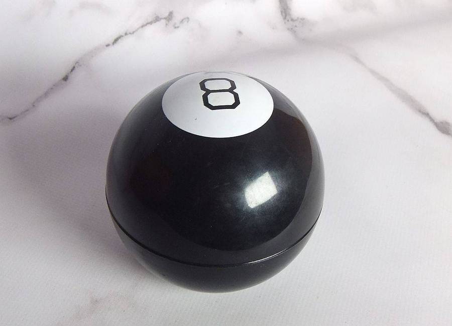 A vintage Mystic Magic 8 ball by Mattel - Future prediction ball