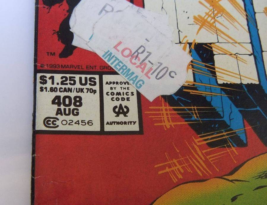 1993 Marvel Comics - The Incredible Hulk #408