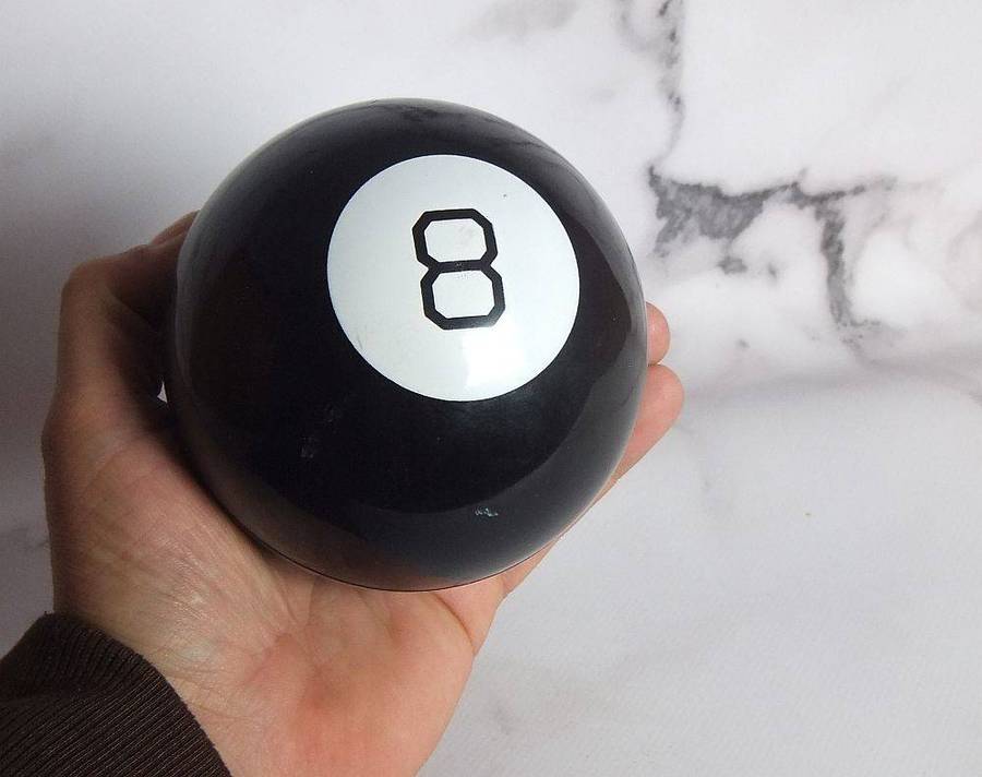 A vintage Mystic Magic 8 ball by Mattel - Future prediction ball