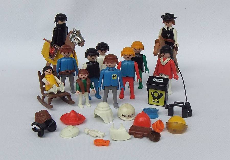 Vintage Playmobil Toy Joblot with Accessories