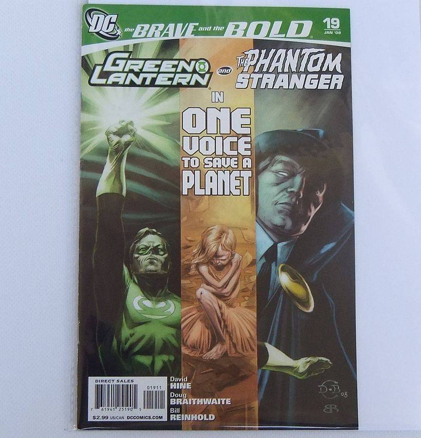 DC - The Brave and the Bold - Green Lantern and The Phantom Stranger December 2009 # 19