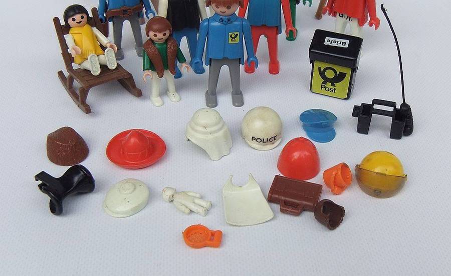 Vintage Playmobil Toy Joblot with Accessories