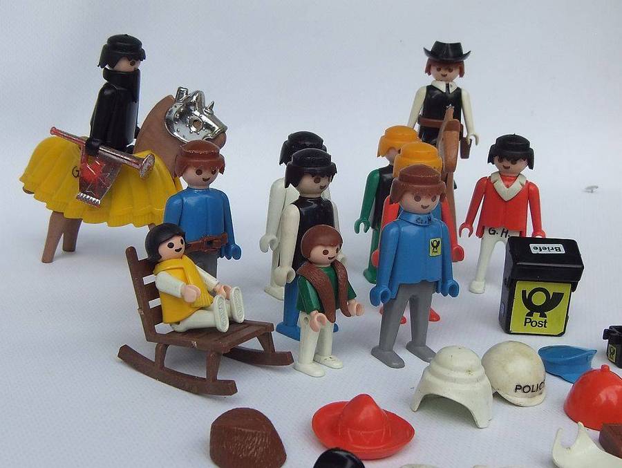Vintage Playmobil Toy Joblot with Accessories