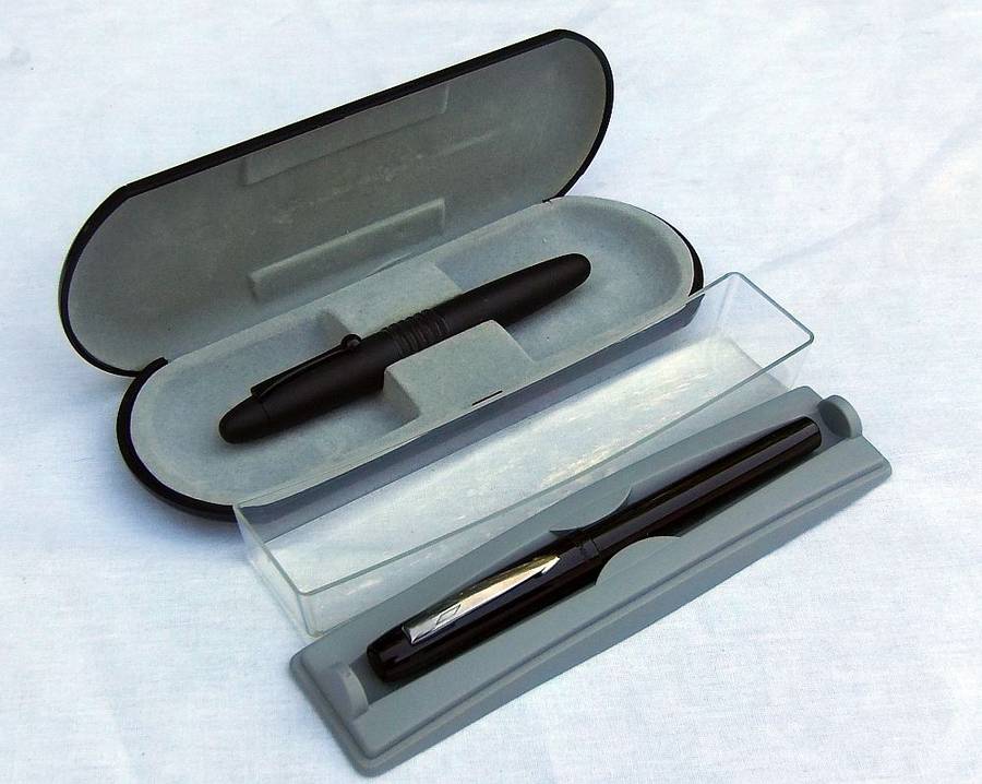 TWO AWESOME FOUNTAIN PENS - ONE PARKER - THE OTHER WITH GERMAN NIB ( SEE PICS ) - PRICE FOR BOTH