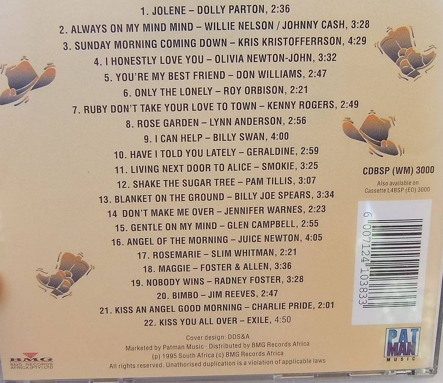 3 CD LOT !! THE VERY BEST OF COUNTRY VOLUME ONE , TWO & THREE - 66 SONGS - VARIOUS ARTISTS !!
