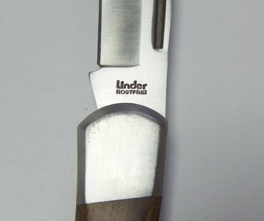 A superb quality vintage German Linder lock blade folding knife in excellent condition