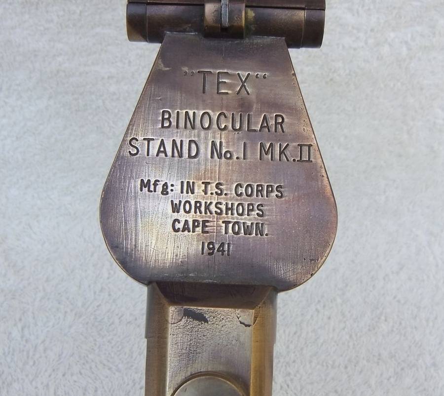 1941 WW2 "Tex" Military Binoculars Stand No.1 MKII
