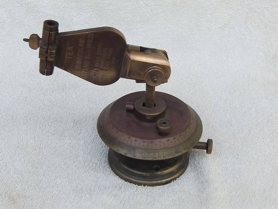 1941 WW2 "Tex" Military Binoculars Stand No.1 MKII