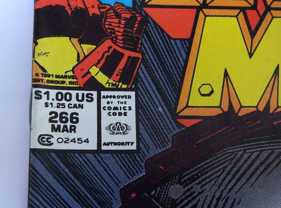 Comic - Marvel - 1991 Iron Man Volume 1 #266